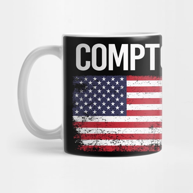 The American Flag Compton by flaskoverhand